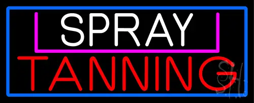 Spray Tanning LED Neon Sign