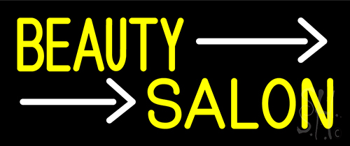 Yellow Beauty Salon LED Neon Sign