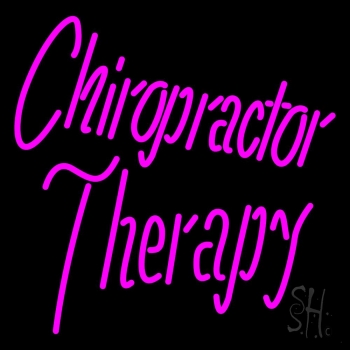 Chiropractor Therapy LED Neon Sign