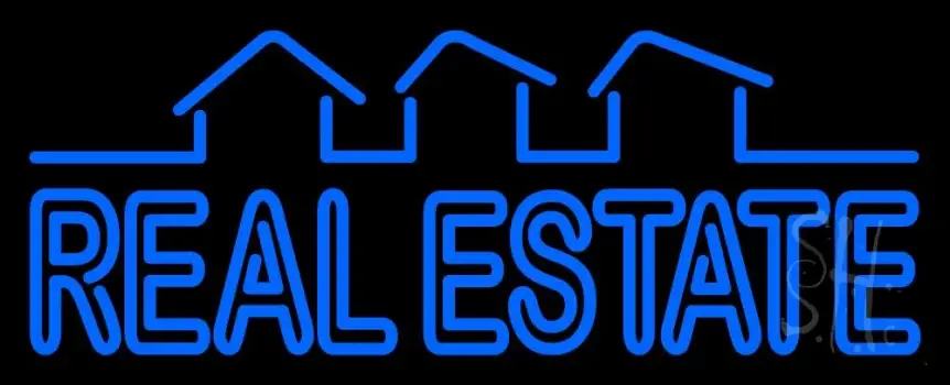 Block Real Estate LED Neon Sign