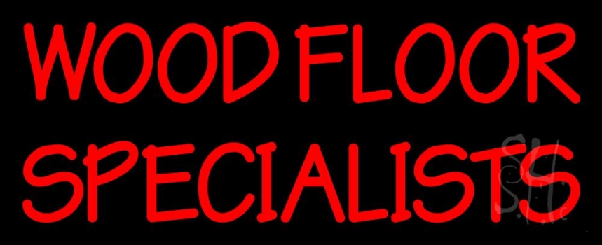 Wood Floor Specialist 1 LED Neon Sign