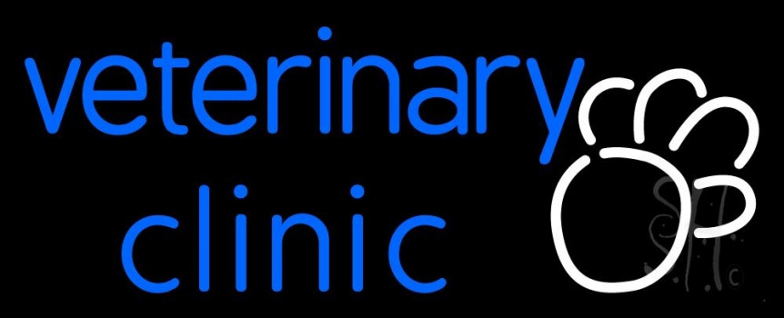 Veterinary Clinic LED Neon Sign