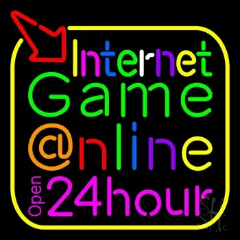 Internet Game Online LED Neon Sign