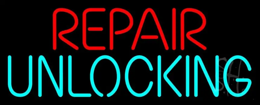 Repair Unlocking LED Neon Sign