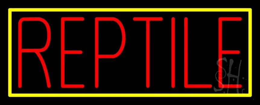 Reptile Block 1 LED Neon Sign