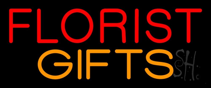 Red Florist Gifts LED Neon Sign