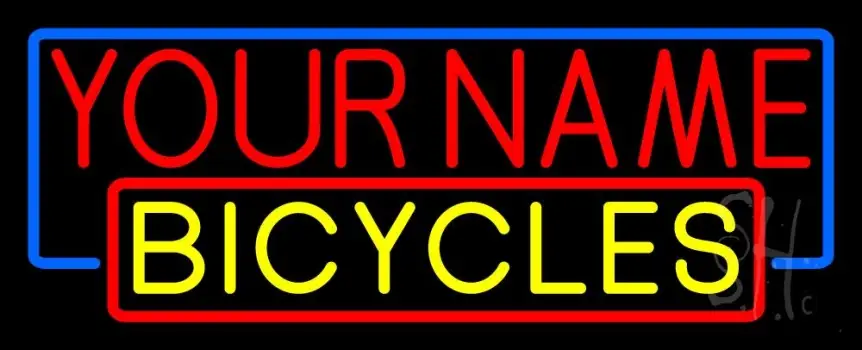Custom Bicycles 1 LED Neon Sign