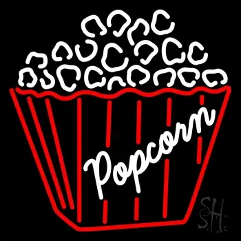 Logo Popcorn LED Neon Sign