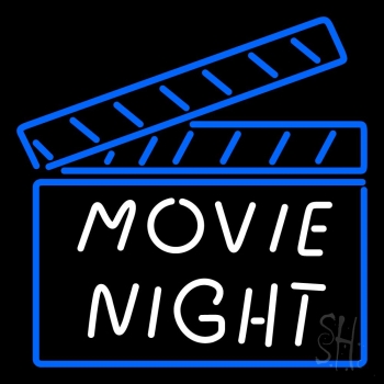 Movie Night LED Neon Sign