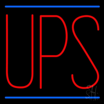 Ups Shipping LED Neon Sign