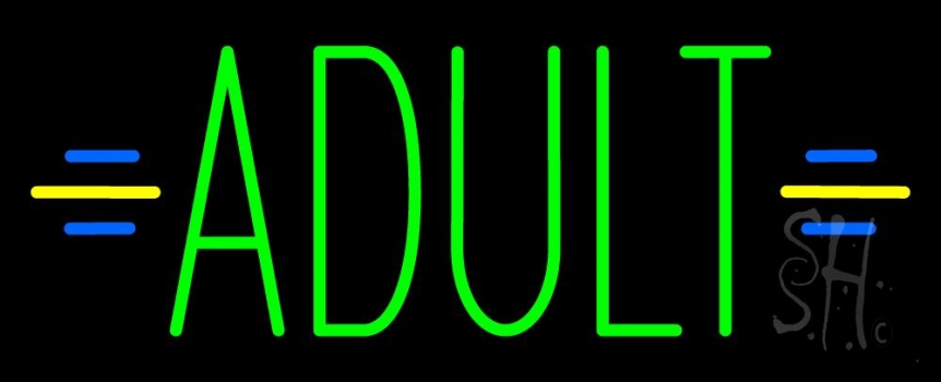 Green Adult LED Neon Sign