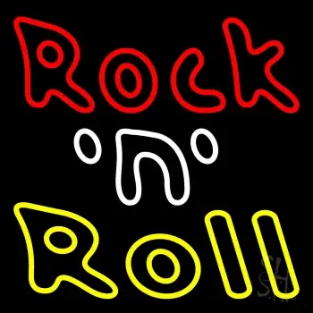 Rock N Roll 1 LED Neon Sign