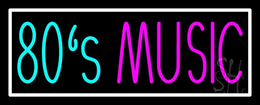80s Music 1 LED Neon Sign
