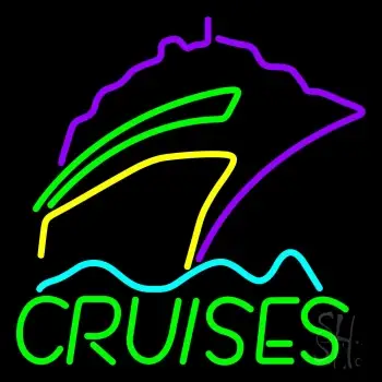 Green Cruises Logo LED Neon Sign