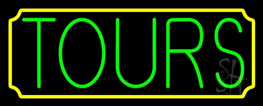 Green Tours LED Neon Sign