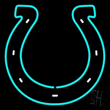Horseshoe Logo LED Neon Sign