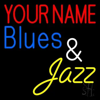 Custom Blues Jazz LED Neon Sign