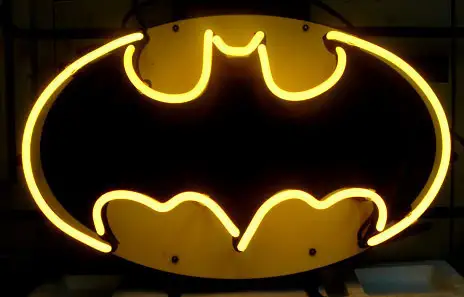 Batman Comic Hero Beer Logo LED Neon Sign