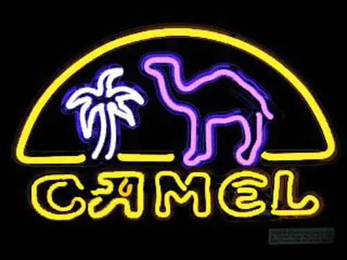 Camel Logo LED Neon Sign