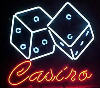 Casino Dies LED Neon Sign