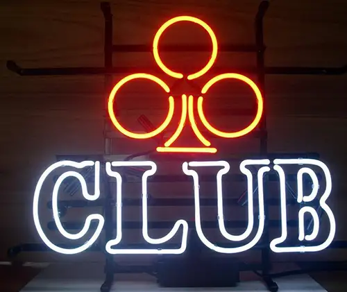Club Logo LED Neon Sign