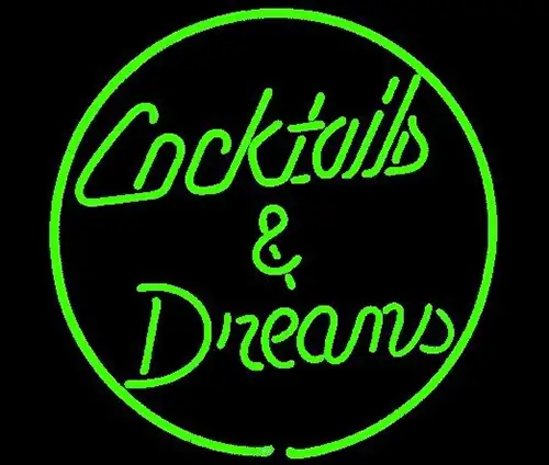 Cocktail And Dreams LED Neon Sign