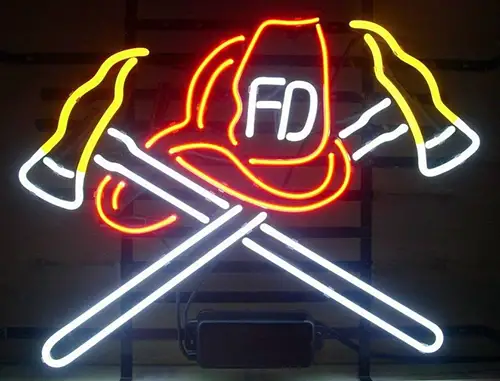 Firefighter LED Neon Sign