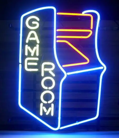 Gameroom Retro Logo LED Neon Sign