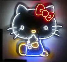 Hello Kitty Logo LED Neon Sign
