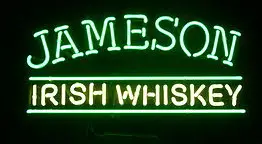 Jameson Irish Whiskey 1 Logo LED Neon Sign