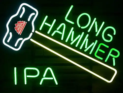 New Redhook Long Hammer Ipa Logo LED Neon Sign