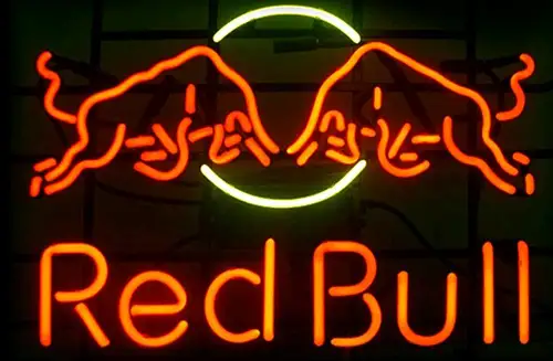 Red Bull  Logo LED Neon Sign