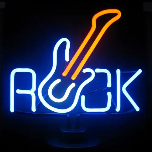 Rock Guitar LED Neon Sign