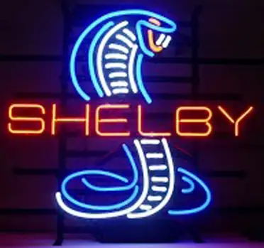 Shelby Cobra Logo LED Neon Sign