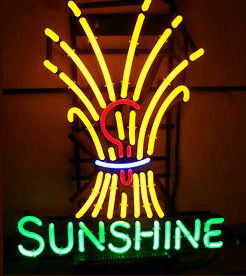 Sunshine Logo LED Neon Sign