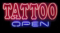 Tattoo Open LED Neon Sign