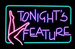 Tonights Feature Logo LED Neon Sign