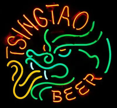 Tsingtao Beer Logo LED Neon Sign