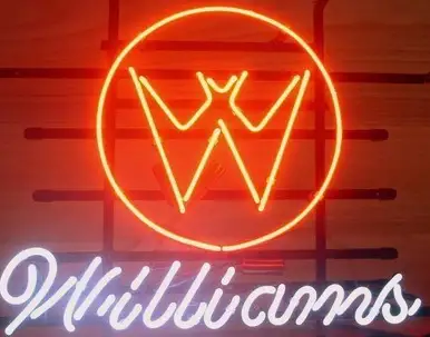 Williams Logo LED Neon Sign