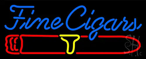 Fine Cigars LED Neon Sign