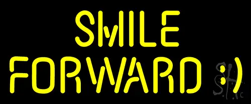 Smile Forward LED Neon Sign