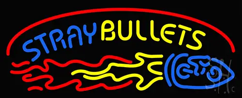 Stray Bullets LED Neon Sign