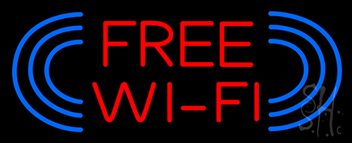 Free Wi Fi LED Neon Sign