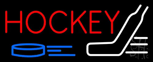 Hockey LED Neon Sign