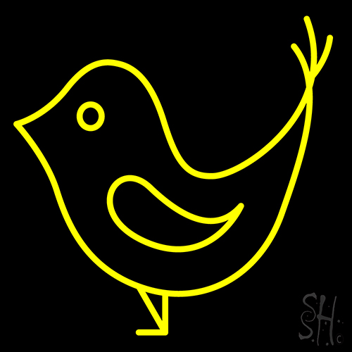Beak Bird LED Neon Sign