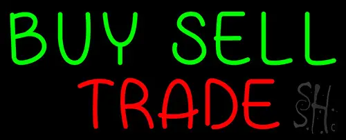 Buy Sell Trade LED Neon Sign