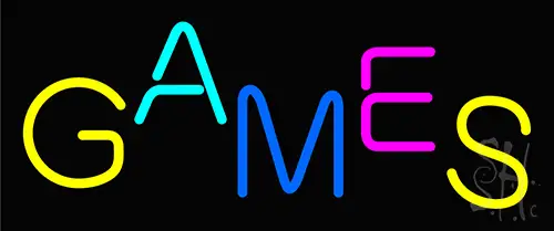 Games LED Neon Sign