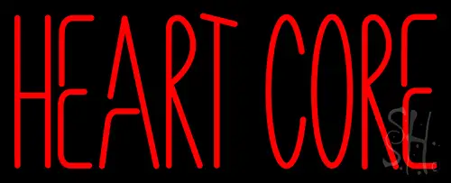 Heart Core LED Neon Sign