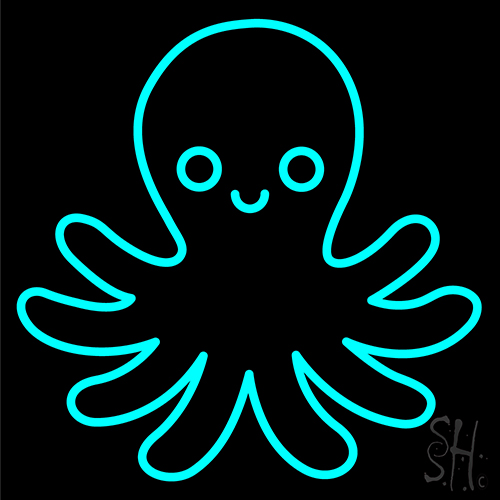 Octopus LED Neon Sign