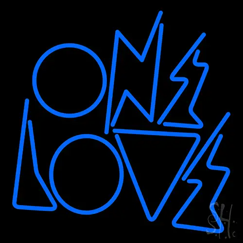One Love LED Neon Sign